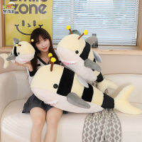 Tribe Bee Shark ตุ๊กตาตุ๊กตาสัตว์ขนาดเล็กเหมาะสำหรับตกแต่งบ้านสำนักงานห้องนอน