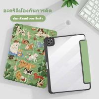 เคสสำหรับไอแพด ปกY 10.2 Gen9/8/7 เคส Air 4/5 10.9 เคส ipad Case Pro11  2020 2021 2022  gen10 เคสสำหรับไอแพด gen5/gen6 9.7  หลัง  Acrylic ใสแข็งกันงอ