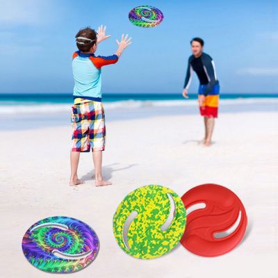 EVA Colorful Flying Discs Water Sports Beach Flying Disc Golf Gravity Disc Boomerang Outdoor Pets Training Toys Outdoor Sports