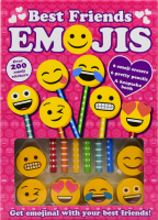 Best friends emojis Emoji expression stationery sticker gift box childrens mood record English imported original book