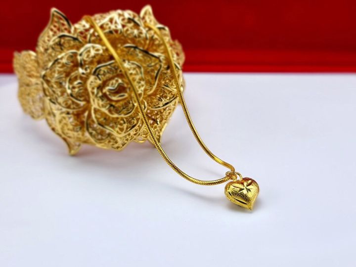 apata-jewelry-สร้อยคอ2สลึง-18-นิ้ว-สร้อยชุบทองกระดูกงู-จี้หัวใจ-สร้อยทองชุบทองแท้96-5-ชุบทองแท้เยาวราช-ชุบทอง-หุ้มทอง-เศษทองแท้-สร้อยทองเหลือง