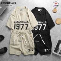 ชุดเซท Essential เสื้อกางเกง พร้อมส่ง s -xl เซทเสื้อกางเกง เซทคู่รัก