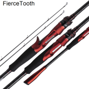 FierceTooth Fishing Rod 2.1m 2.4m 2 Section Spinning Baitcasting Rod