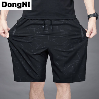 Mens Sports Shorts 2023 Summer Thin Breathable Quick Dry Capris Casual Sports Fashion Loose Straight Sleeve Capris