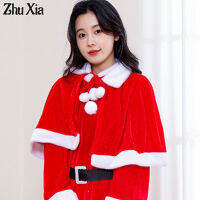 ZhuXia ชุดคริสต์มาสชุดซานต้า Canary Christmas Party เครื่องแต่งกายงานรื่นเริงบรรยากาศ Dress