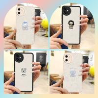 funny youth Phone Case For iphone 11 cute advanced Anti-knock simple soft shell Silica gel Phone lens protection couple