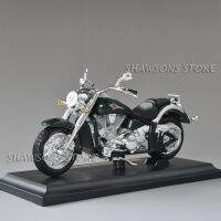 【Free-delivery】 MBJ Amll ของเล่นโมเดลรถจักรยานยนต์1:18 Vulcan 2000 Cruiser Bike Miniature