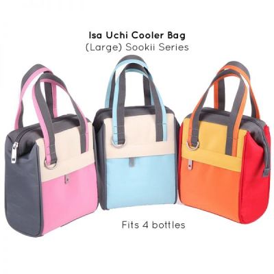 ISA Uchi | Cooler Bag for 4 Breastfeeding Bottles กระเป๋าเก็บความเย็นขวดนมจำนวน 4 ขวด