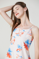 Sylphide | Lakia Pink Floral Slip Dress