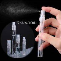 5Pcs Mini Cute Atomizer Pump Glass Refillable Perfume Spray Empty Bottle 2/3/5ML