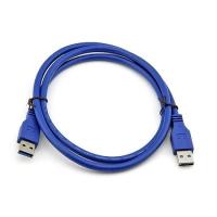 ??HOT!!ลดราคา?? สายUSB V3.0 AM to AM Cable ยาว1.5M (Blue)#93 ##ที่ชาร์จ แท็บเล็ต ไร้สาย เสียง หูฟัง เคส Airpodss ลำโพง Wireless Bluetooth โทรศัพท์ USB ปลั๊ก เมาท์ HDMI สายคอมพิวเตอร์