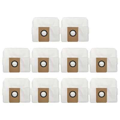 10 Pack Vacuum Dust Bags for ECOVACS Deebot X1 OMNI TURBO Vacuum Cleaner Bags