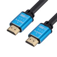 FVDGBDF เวอร์ชัน2.0 สายเคเบิลฉายภาพ HDMI 2.0 4K ความละเอียดสูง อุปกรณ์สำหรับฉาย สาย HDTV เวอร์ชัน2.0 ยืดหยุ่นได้ 4K ค่ะ สาย HDMI 2.0เวอร์ชัน4K สำหรับทีวี/คอมพิวเตอร์/จอภาพ/โปรเจคเตอร์