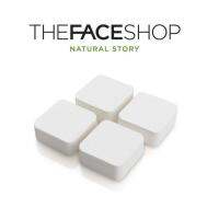 [THE FACE SHOP] Daily Beauty Tools Diamond Shaped Puff (4EA) พัฟแต่งหน้า รูปเพชร สินค้าเกาหลีแท้ๆส่งตรงจากเกาหลี