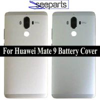 เหมาะสำหรับ Huawei Mate 9ฝาปิดครอบแบตเตอรี่ปลอกกระจกหลังเคส Mate9อะไหล่ฝาหลังปิดโทรศัพท์