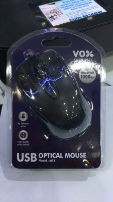 Mouse USB Optical VOX M13 Black