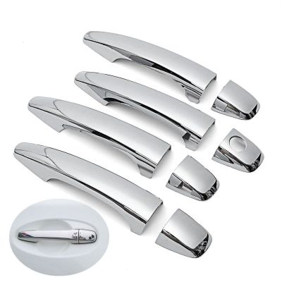 สำหรับ Toyota Wish AE20 2010 2011 2012 2013 2014 2015 2016 Chrome Car Door Handle Cover Pad สติกเกอร์ Overlay จัดแต่งทรงผม