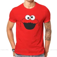 Sesame Street 80S Tv Series Cookie Monster Face Tshirt Graphic Men Vintage Grunge Mens Cotton T