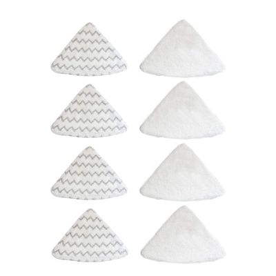 8Pcs Steam Mop Replacement Pads Replacement Parts Accessories Compatible for Bissell PowerEdge and PowerForce Lift-Off Steam Mop 2078, 2165 Series