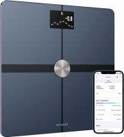 Withings Body+ Smart Wi-Fi bathroom scale for Body Weight - Digital Scale and Smart Monitor Incl. Body Composition Scales with Body Fat and Weight loss management Body+ Black