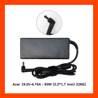 Adapter Acer 19.0V 4.74A 90W (5.5*1.7) กล่องขาว ORG อะแดปเตอร์