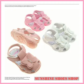 aturustex Baby Girls Dress Shoes Moccasins Cute Mesh Bowknot Flats Shoes -  Walmart.com