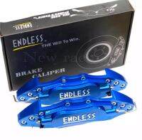 ฝาครอบดิสเบรค ครอบคาร์ลิปเปอร์ ฝาครอบคาร์ริเปอร์ อลูมิเนียม edless สีฟ้า 15นิ้ว