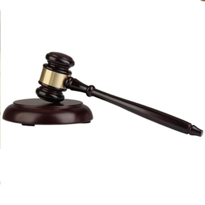 Handmade ไม้ค้อนประมูลสำหรับพิพากษาทนายความ Handcrafted Gavel Court ค้อนสำหรับ Auction Sale Decor