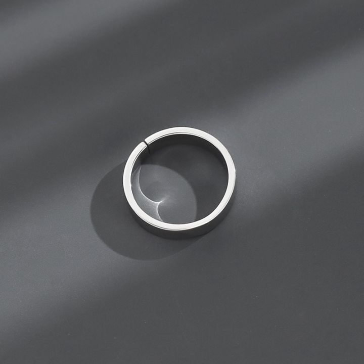 925-sterling-silver-ring-male-tide-singelringen-personality-contracted-element-circle-smooth-ins-cold-wind-open-end-detox-ring