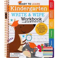 believing in yourself. ! (New) Ready to Learn: Kindergarten Write and Wipe Workbook หนังสือใหม่พร้อมส่ง