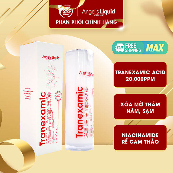 Siêu Tinh Chất Xoá Thâm Đỏ, Mờ Sạm Nám Angel's Liquid Tranexamic Mela