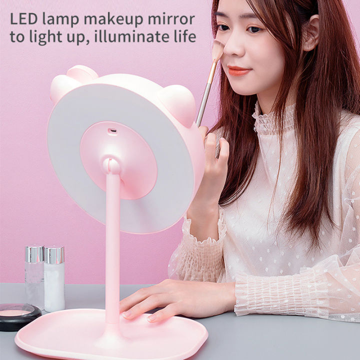 portable-multifunctional-usb-charging-dimmable-makeup-mirror-led-storage-touch-desktop-touch-up-makeup-mirror-table-lamp-mirror