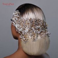 【hot】❦  TOPQUEEN Wedding Headband Hair Jewelry Luxury Bride Headdress Accessories Rhinestone Piece Woman HP240