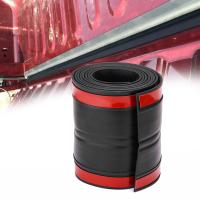 1.7มม. กาว Universal ยาง11*340ซม. รถบรรทุก Tailgate Gap Cover Filler Seal Shield Lip Weather Stripping Cap Seal Kit