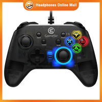 T4w Usb Wired Game Controller Gamepad พร้อมจอยสติ๊กฟังก์ชั่นการสั่นสะเทือนและเทอร์โบ