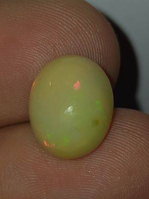 พลอย โอปอล เอธิโอเปีย ธรรมชาติ แท้ ( Natural Opal Ethiopia ) หนัก 4.28 กะรัต