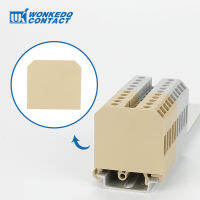 100Pcs AP410สำหรับ SAK4EN SAK6EN SAK10EN ไฟฟ้า Connector Modular Terminal Block ป้องกัน Mount SAK Series End แผ่น AP 410