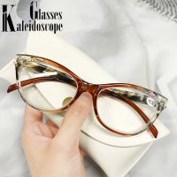 Ultralight Reading Glasses Women Vintage Cat Eye Glasses Anti Fatigue Spectacles Hyperopia Prescription Eyeglasses 1.0 1.5 2.0