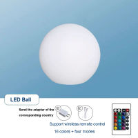 Luminous LED Ball Light Outdoor Garden Light Garden Park Lighting Street Lamps Indoor Activity Swimming Pool Bar Floor Lamp