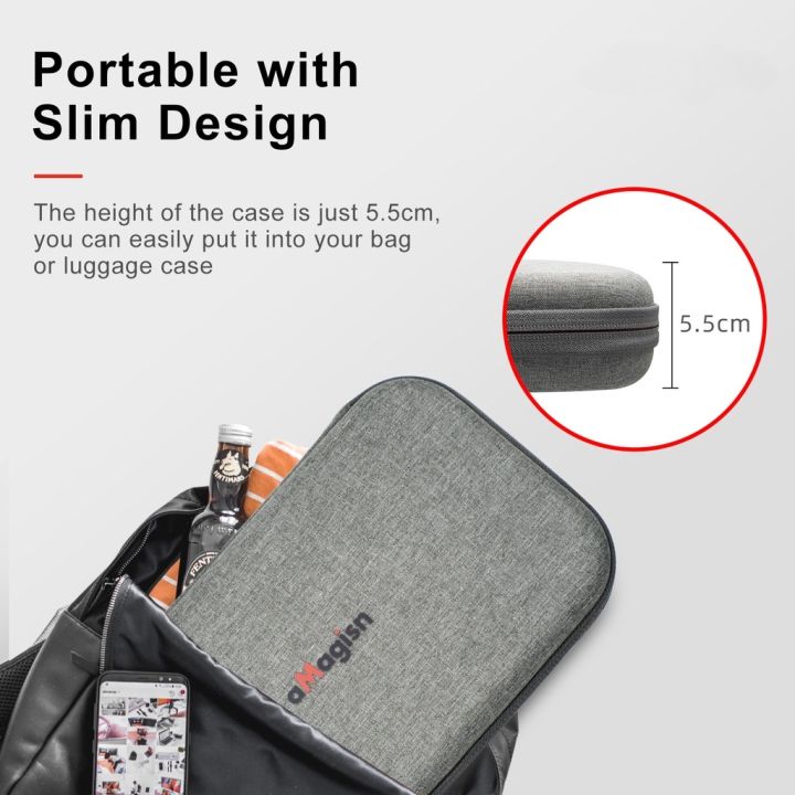 กระเป๋าสำหรับ-insta360-go-3-กระเป๋าเก็บ-eva-hard-shell-shock-proof-กระเป๋าเดินทางกันน้ำสำหรับ-insta360-go-3-อุปกรณ์เสริม