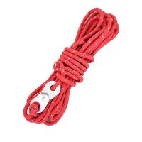 2x Windproof Wind Rope with Fixed Buckle Attachment Loose Proof Adjustable for Camping Tent Awning Survival Hiking Activity