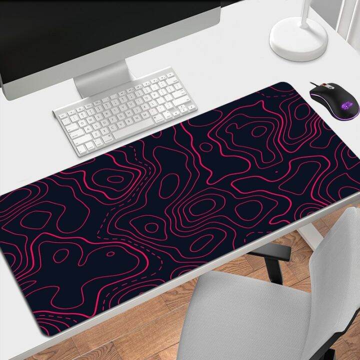 black-white-contour-lines-mouse-pad-gamer-xl-large-hd-mousepad-xxl-desk-mats-playmat-office-natural-rubber-non-slip-carpet-aug