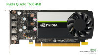 Nvidia Quadro T600 4GB GDDR6 การ์ดจอใช้ทำงานวิศวกรรม สถาปัตยกรรม 2D 3D รองรับ 5K 4จอ 7K 2จอ สบายๆ