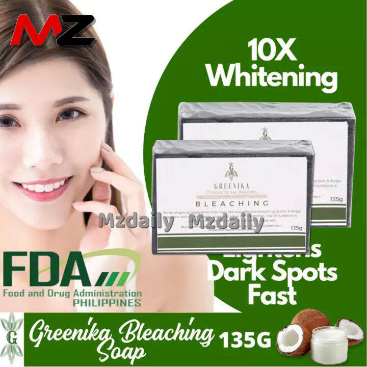 Buy 1 Take 1 [ 10x Whitening Bleaching Soap ] Greenika Bleaching