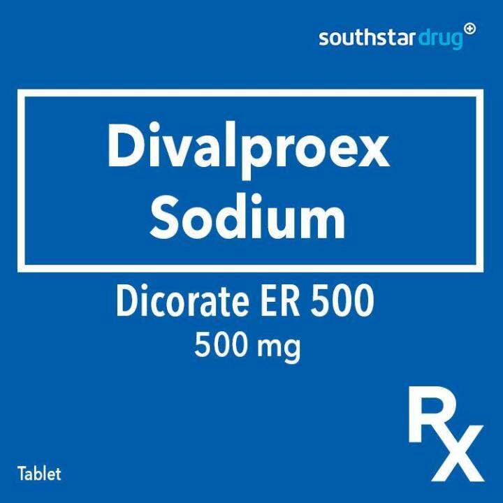 Rx: Dicorate ER 500 Tablet | Lazada PH