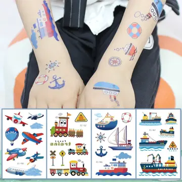 29 Lovely Airplane Wrist Tattoos  Tattoo Designs  TattoosBagcom