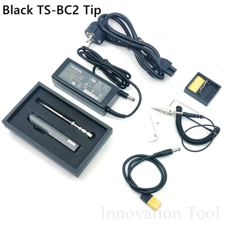 Mini TS100 65W Electric Soldering Iron Kit Digital OLED Display