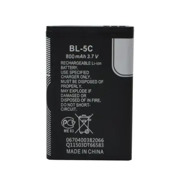 Mobile Phone Battery Best Quality for Nokia Bl-5c - China Mobile Phone  Battery and Cell Phone Battery price