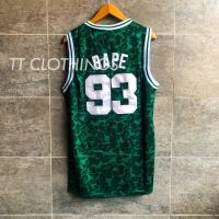 Bape #93 Aape Boston Celtics Green NBA เสื้อบาสเก็ตบอล Singlet