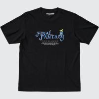 【HOT】 เสื้อยืดแขนสั้น พิมพ์ลาย Final Fantasy สําหรับผู้ชาย และผู้หญิง 447505100%cotton